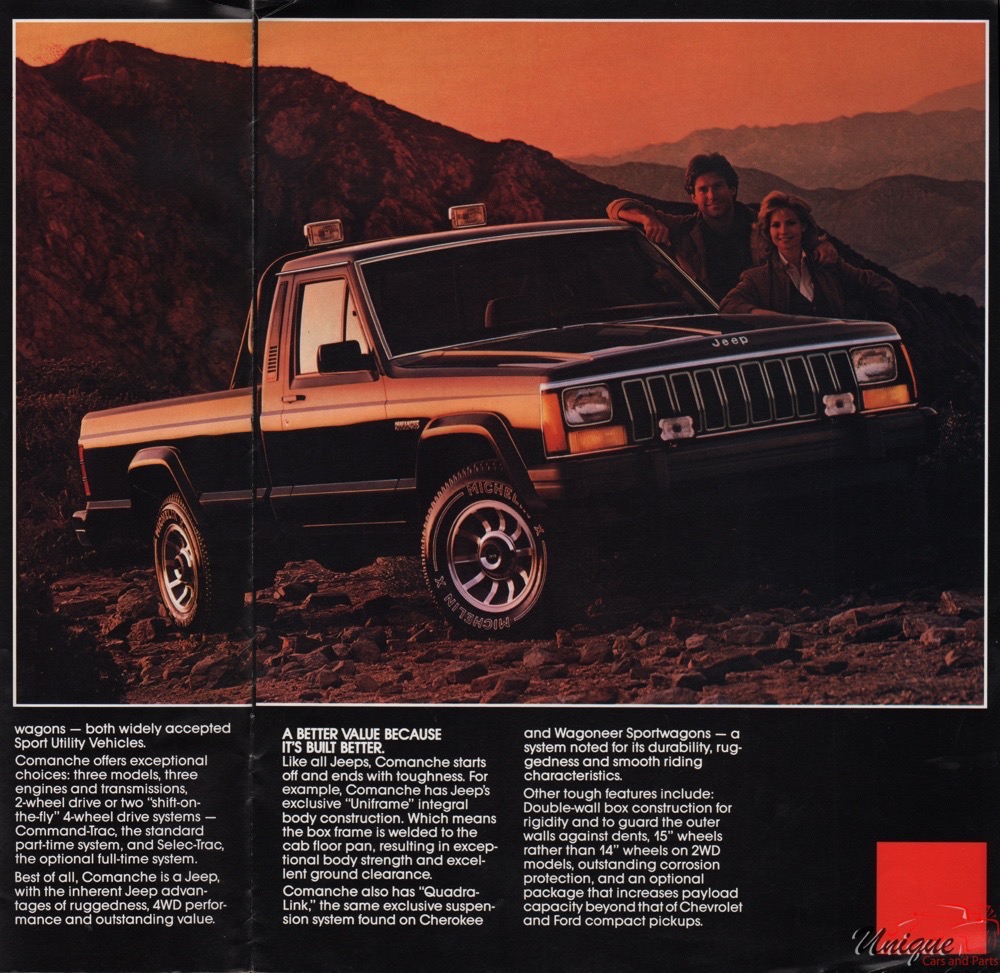 1986 Jeep Brochure Page 4